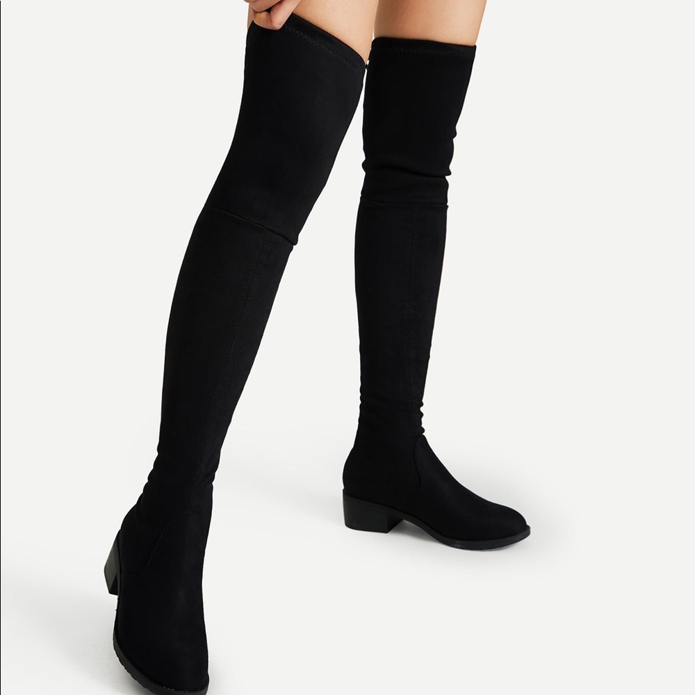 Over the knee high boots